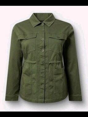 Olive Green Utility Jacket